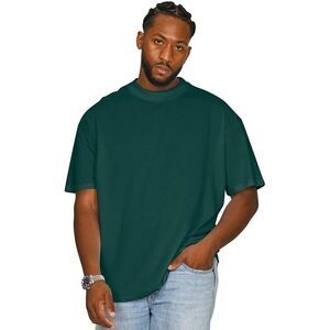 Casual Classics Unisex Adult Combed Ringspun Cotton Extended Neckline Oversized